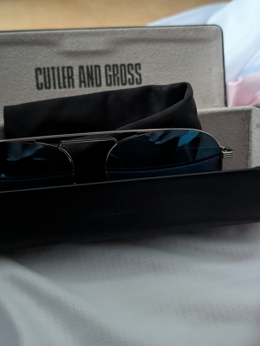 Men's Black Sunglasses - Classic Aviator